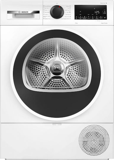Bosch Serie 6 Tumble Dryer 9kg with Heat Pump