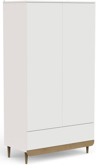 Scandi Δίφυλλη Ντουλάπα 100.6x56.5x194cm