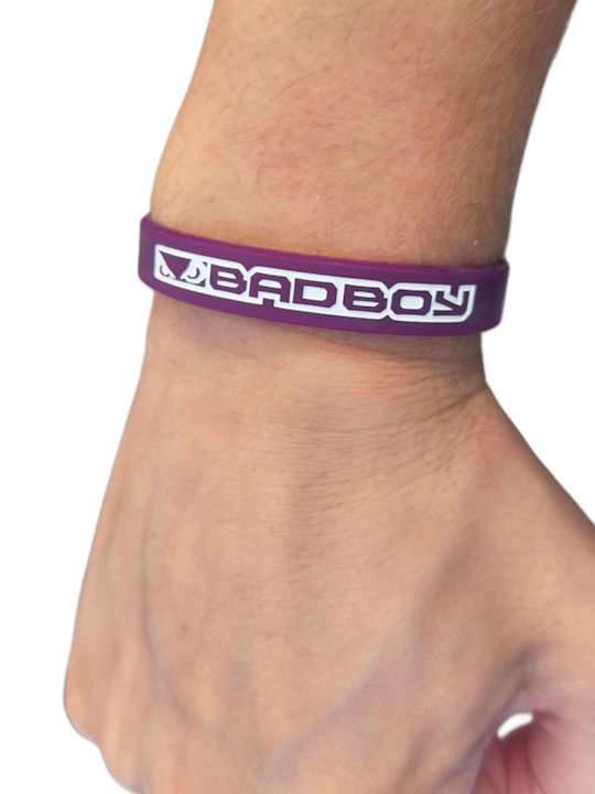 Βραχιολάκι Σιλικόνης Badboy Logo Essential Purple Βραχιολάκι Σιλικόνης Badboy Logo Essential Purple