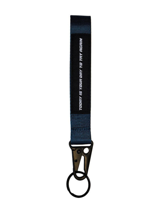Μπρελόκ Λουράκι Καρπού Badboy Logo Wrist Lanyard Dark Blue