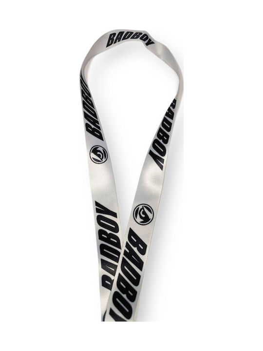 Keychain Neck Strap Badboy Logo Safebreak Detachable Lanyard 50 Cm Gray Black