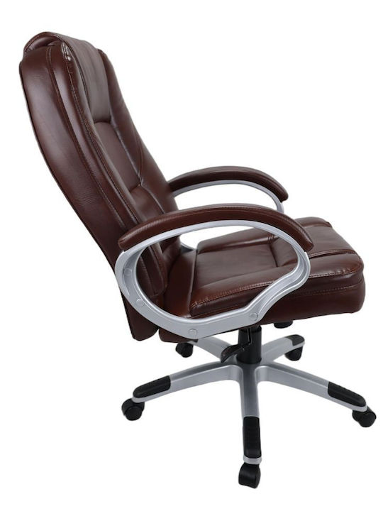 Dream House Executive Office Chair with Brown Recline