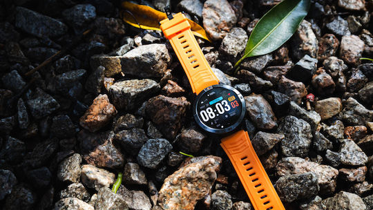 AGM Legion Pro Αδιάβροχο Smartwatch με Παλμογράφο (Μαύρο)