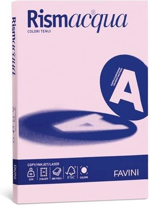 Favini 50 Φύλλα Rismacqua 200g/m2 Μωβ 10 21x29,7 A4