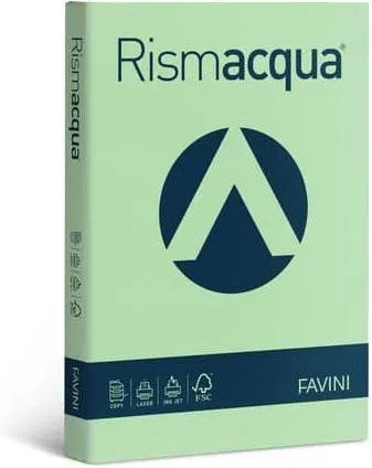 Favini 200 Sheets Rismacqua 140g/m2 Soft Green 09 21x29.7 A4