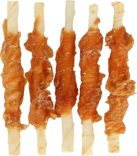 Hilton Hilton Chicken Wrap White Rawhide Dog Stick Treats with Chicken 500gr