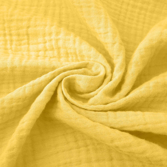 Poncho De Plajă Pentru Copii Prosop Din Muselină Dublă Frotir Kidizi 6-24 Luni Curry