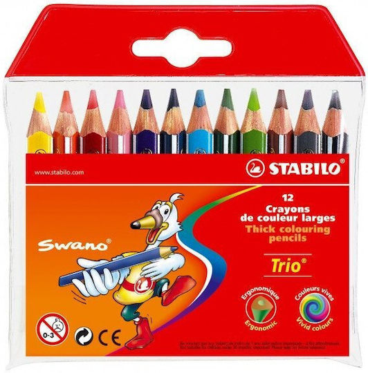 Stabilo Trio 205 Colored Pencil Set Short Package of 1 packages