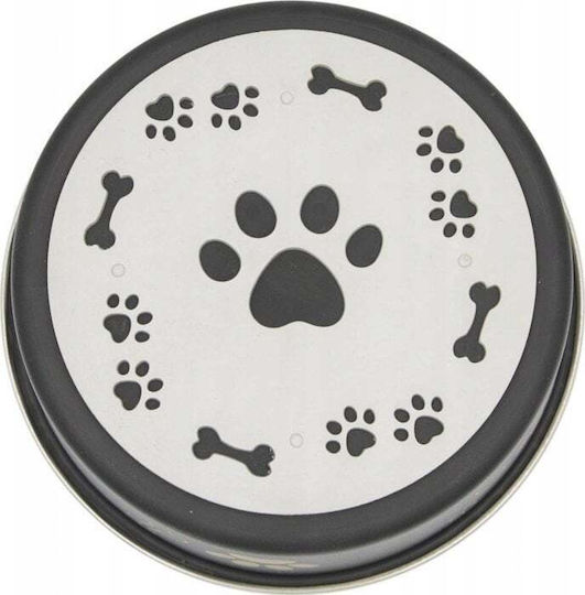 Barry King Metallic Bowl Food for Dog & Cat 300ml in Black Color