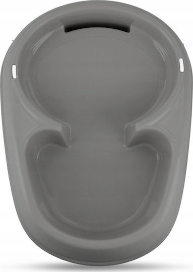 Barry King Automatic Plastic Bowl with Container Food & Water for Dog 2.5lt 13cm in Gray Color