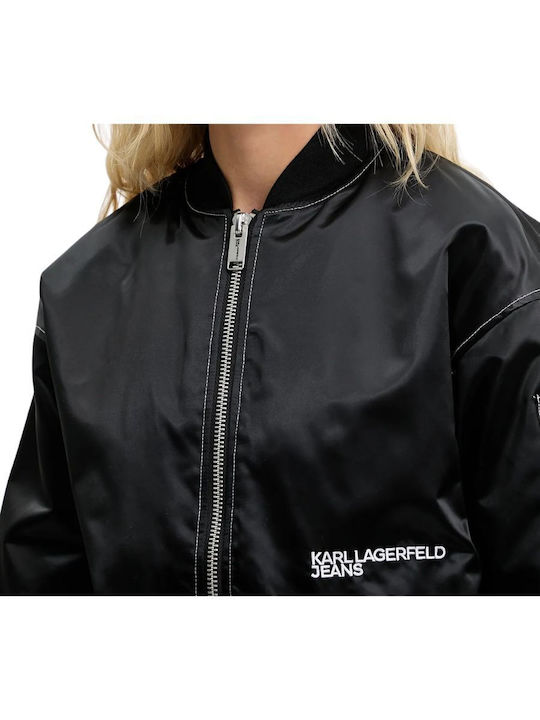Γυναικείο Bomber Jacket Μαύρο