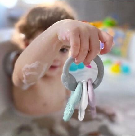 Bo Jungle Teether from Silicone for 0 m+