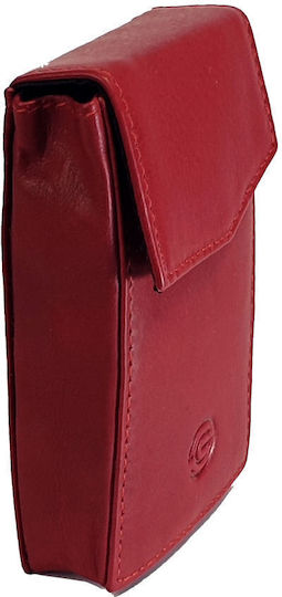 Leder Zigarettenschachtel Ginis R-50 Rote – 100er Pack – Robuste & Elegante Rote