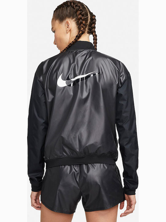 Nike Swoosh Μπουφάν Bomber Μαύρο