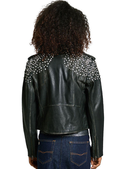 Fantasy Women's Short Lifestyle Jacket for Winter Black