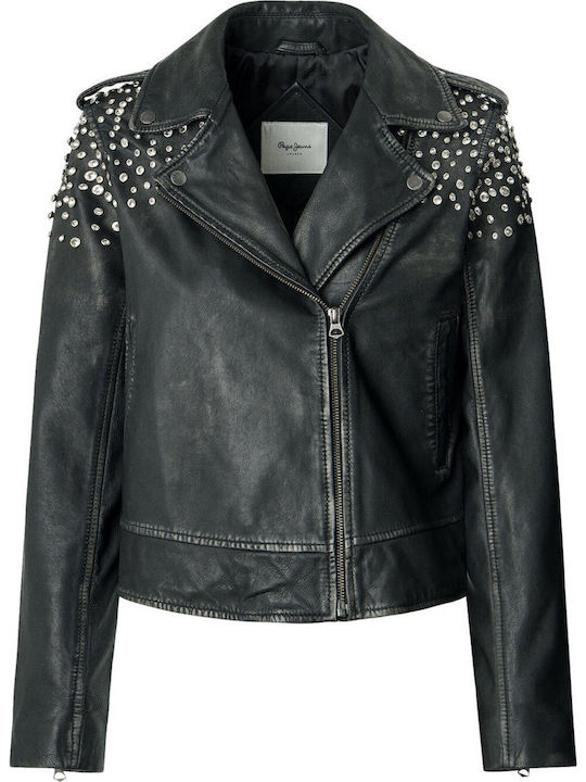 Fantasy Women's Short Lifestyle Jacket for Winter Black