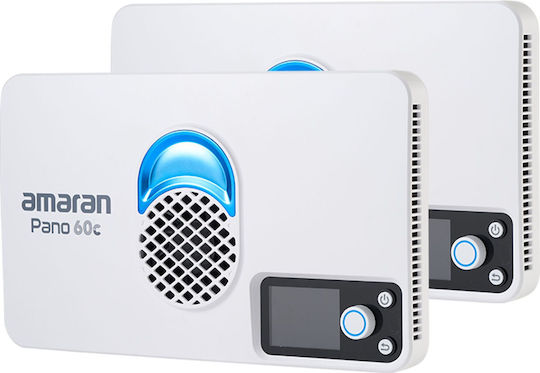 Amaran Pano 60c 2-Light-Kit Alb