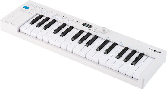 Arturia Midi Controller Keystep MK2 with 32 Keys White
