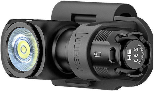 Wuben H5 Rechargeable LED Head and Hand Flash Light 400 Lumens 120 Hours Duration IP68