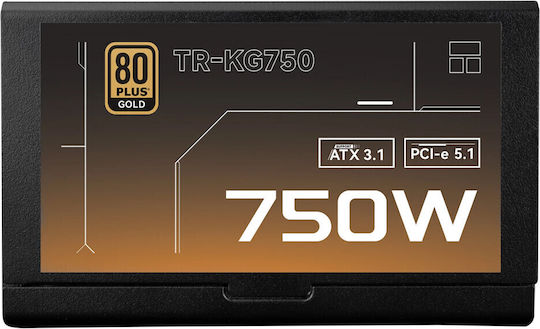 Thermalright TR-KG750 750W Μαύρο Τροφοδοτικό Υπολογιστή Full Modular 80 Plus Gold