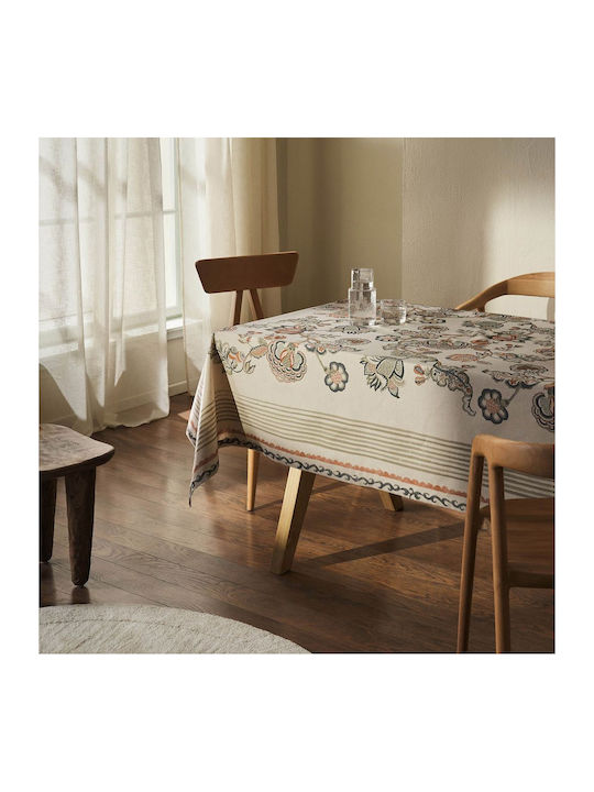 Gofis Home Tischtuch Leinen 236 135x135cm