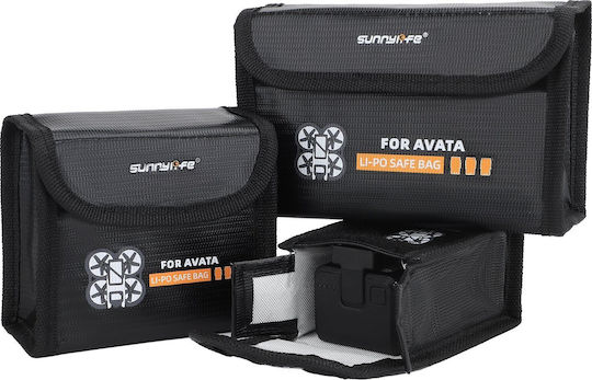 Sunnylife Θήκη Μεταφοράς Μπαταρίας Μαύρη για DJI Avata