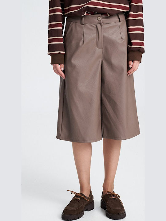 Renastere Women's Fabric Trousers Dusty Pink