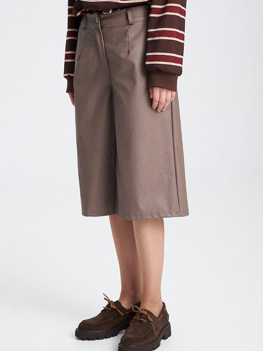 Women's Fabric Trousers Dusty Pink