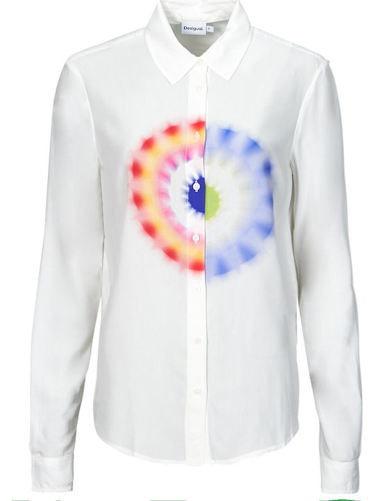 Women's Long Sleeve Shirt White