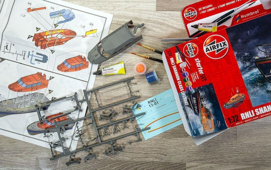 Airfix Starter Set Rnli Shannon Class Lifeboat