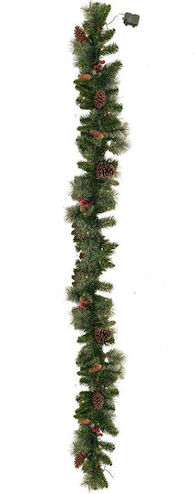 ArteLibre Weihnachtliche Girlande Grün 270cm 1Stück
