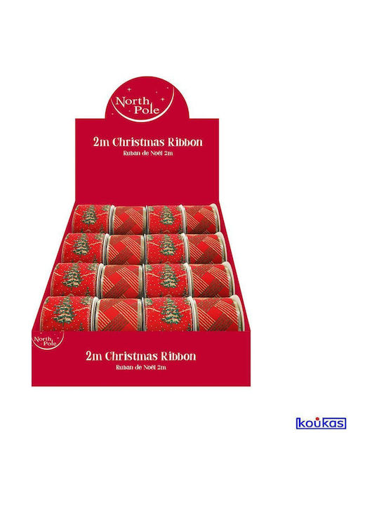 Claire Fontaine Christmas Ribbon Gold 1pc