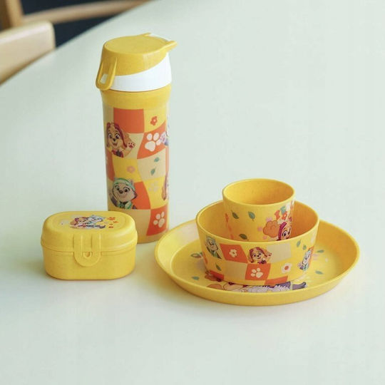Paw Patrol Plastic Kids' Food Container Yellow