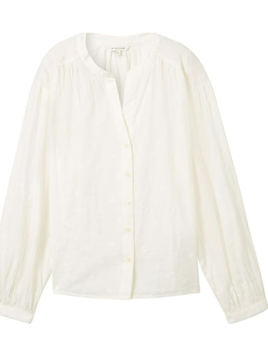 Women's Long Sleeve Shirt White