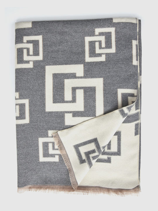 Women's Knitted Scarf Gray