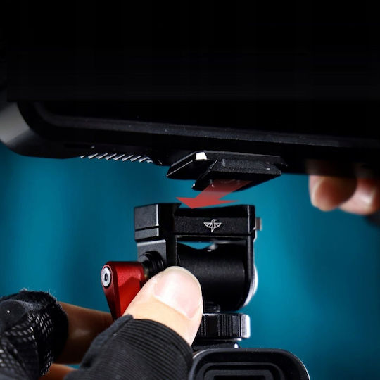 Επαγγελματική Κεφαλή Ulanzi 3d 360 Οθόνη Σπείρωμα 1/4" Ulanzi Quick Co01