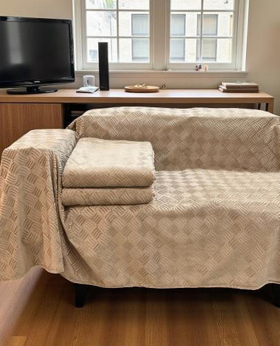 Linea Home Rafles Риχтари Фотьойл Жакард 180x160см Тъмнобежов