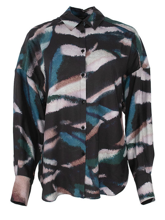 Tropiza Women's Long Sleeve Shirt Black