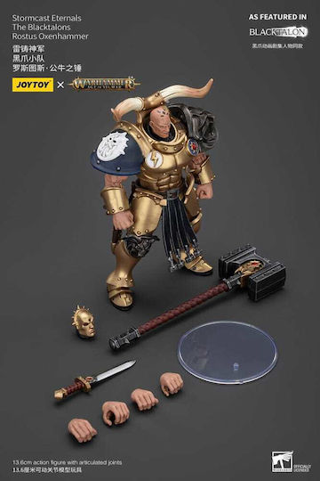 Stormcast Eternals Blacktalons Rostus Oxen Hammer 20cm