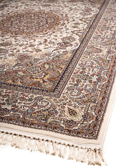 Royal Χαλί Μεταξένιο 240x300cm Cream