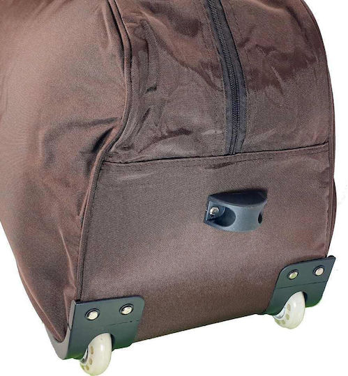 Bartuggi 718-001 Sack Voyage 68lt Brown with Wheels Fabric L58xW31xH38cm