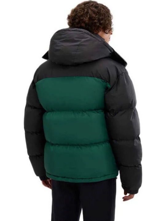 Jacket Puffer Black, Green