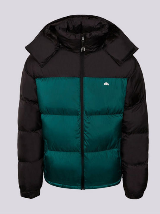 Jacket Puffer Black, Green