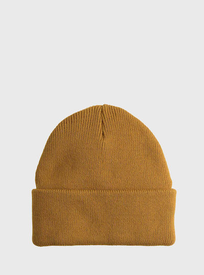 Beanie Unisex Beanie Gestrickt in Gelb Farbe