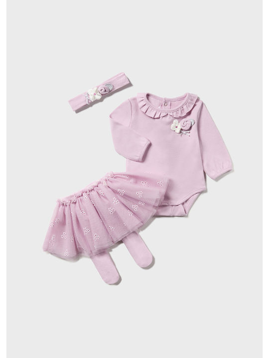 Mayoral Baby-Strampler Flieder