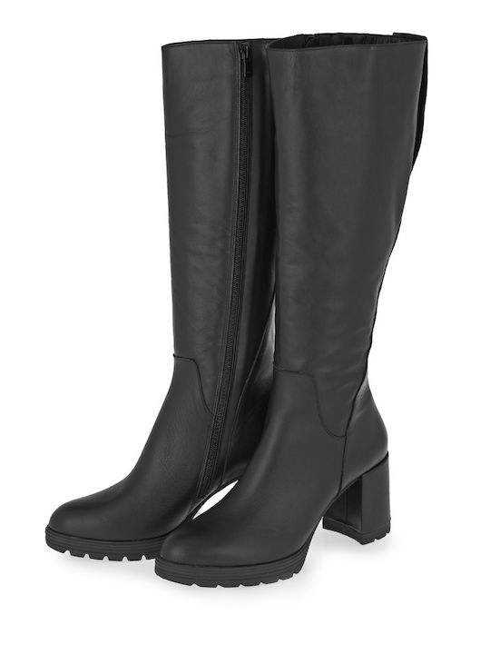 Leather Women's Boots Black