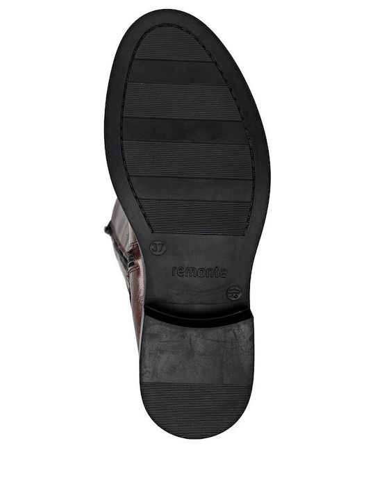 Leder Damenstiefel Braun