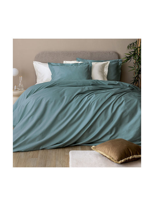 Palamaiki Σετ Μαξιλαροθήκες Oxford Green 52x72εκ.