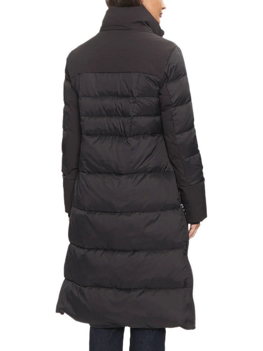 Women's Long Lifestyle Jacket for Winter Black