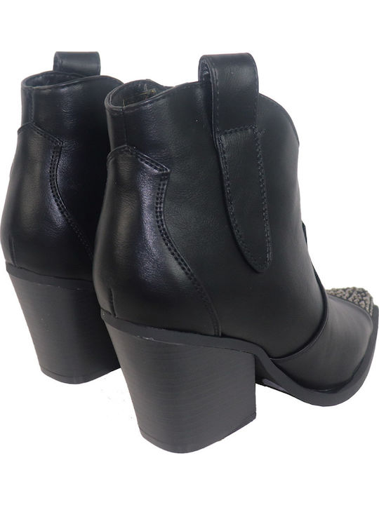 Stiefeletten Damen Schwarz